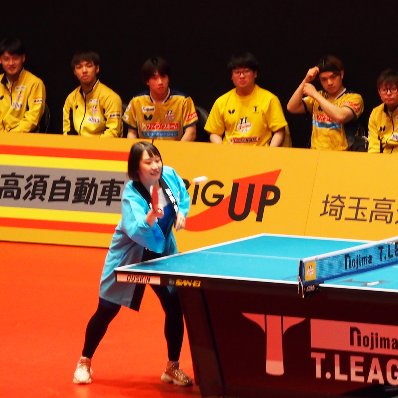 始球式梶原選手