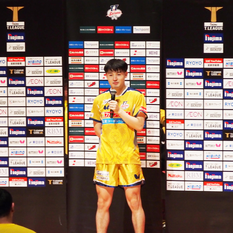 勝者インタビュー